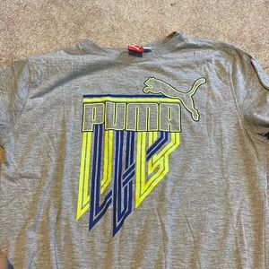 Grey puma short sleeved